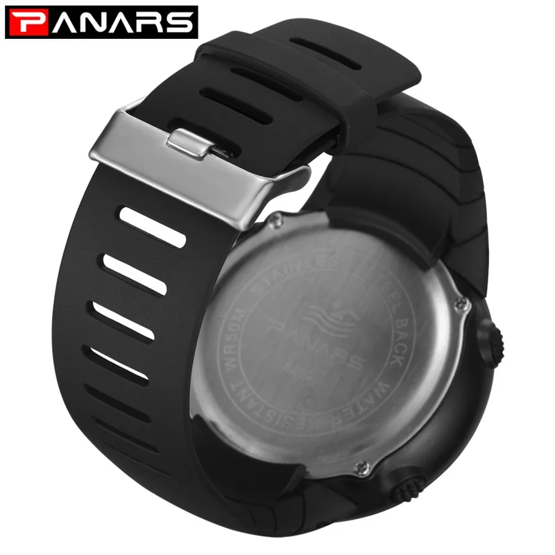 PANARS Multi-purpose Sport Watch Night Vision LED Screen Waterproof electronic watch Date Alarm clock Digital Wristwatches | Спорт и