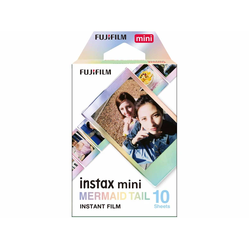 10 листов Fujifilm Instax Мини пленка Mini 11 8 9 одеяло хвост русалки для Fuji 7s 25s 26 70 90