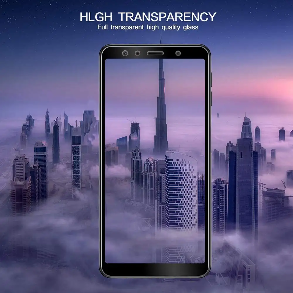 Черное закаленное стекло 9H 5D для смартфона Lenovo K5 Pro с полным покрытием