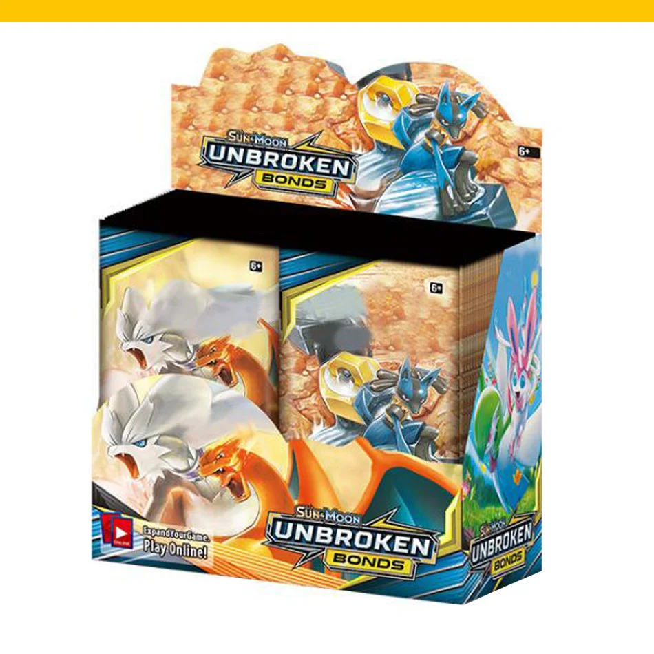 Tarjetas de pokemon de 360 Uds., juego de cartas coleccionables de Sun & Moon Sword & Shield, origine antiguo Evolution Vmax GX Booster Box-4