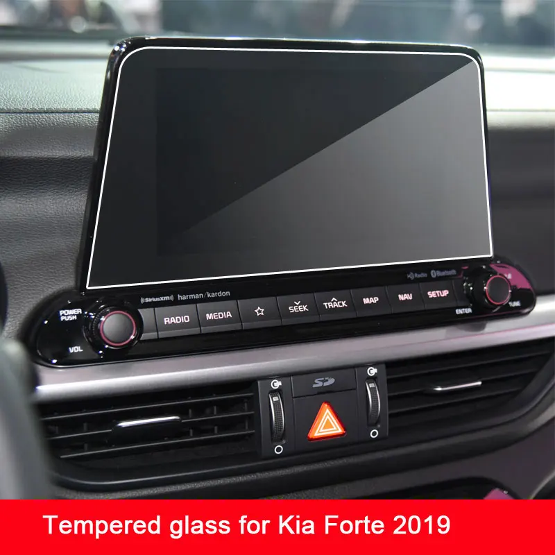 Защитная пленка из закаленного стекла 9H для Kia Forte 2019 2020 сенсорный экран