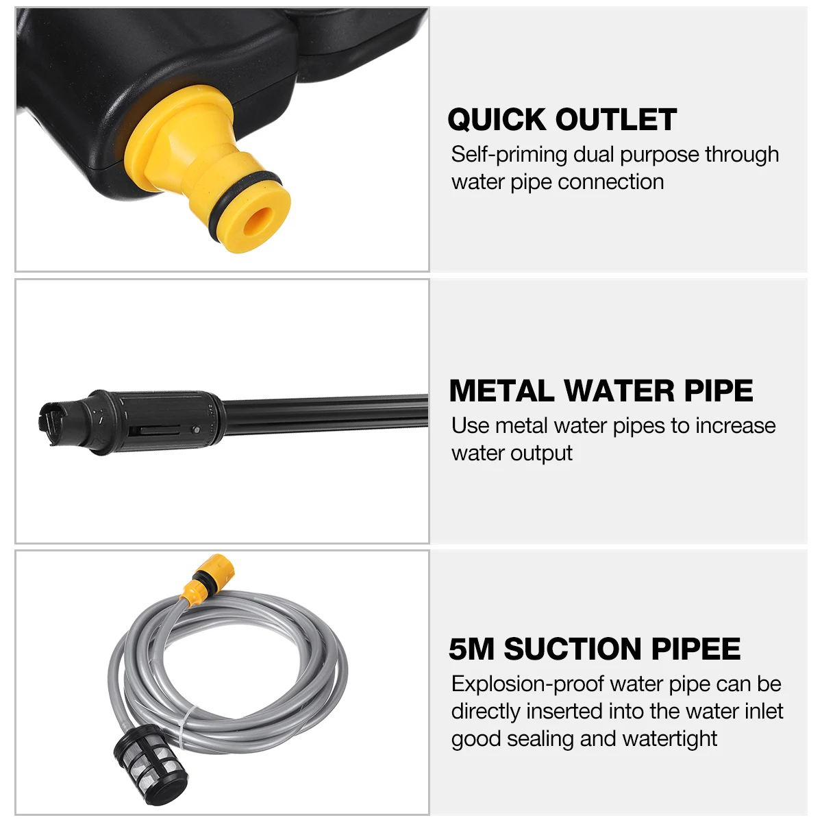 Дешево Мойка высокого давления для автомобиля, 1500 Вт, 30 бар
