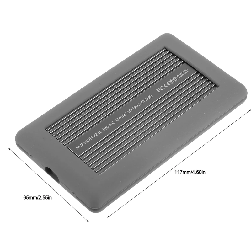 

Blueendless M2 Solid State Disk Enclosure 2 Bay Data Backup HDD Box USB3.1 SSD Drive Case 6~10Gbps Fast Speed NG-FF 4TB