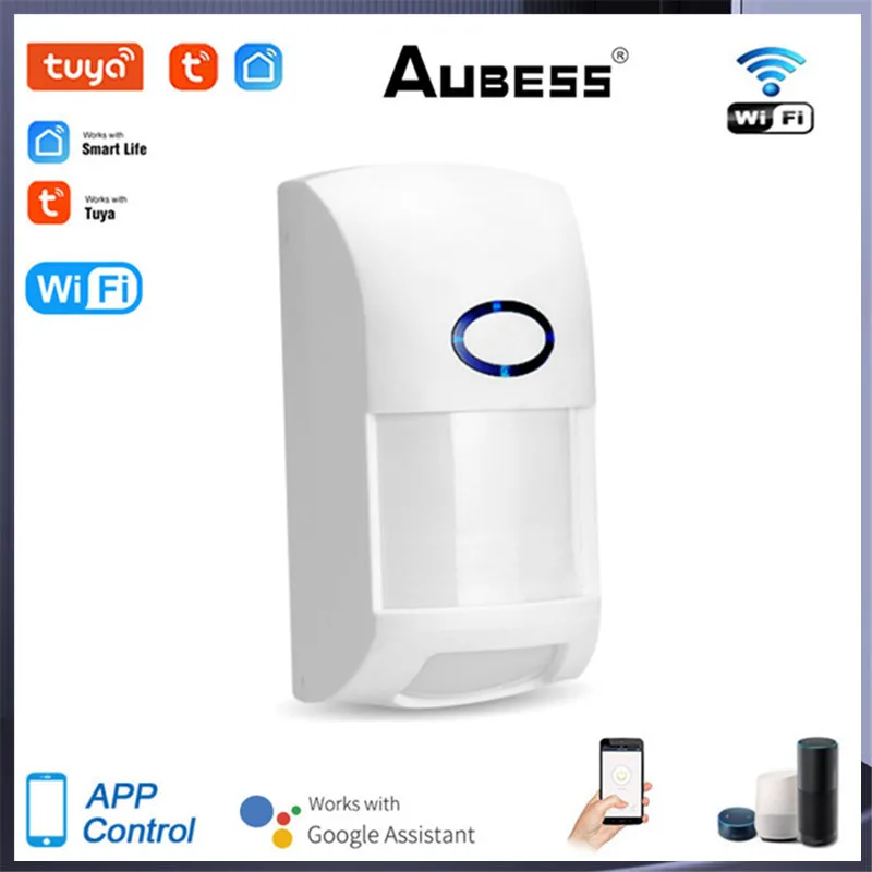 

Tuya Smart WiFi Infrared Detectors Motion Sensor Waterproof PIR Motion Detector Alarm Compatible With Tuya APP Smart Life APP