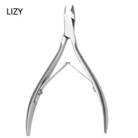 lizy finger toe nail cuticle nipper scissors stainless steel tweezer clipper dead skin remover scissor plier pusher tool