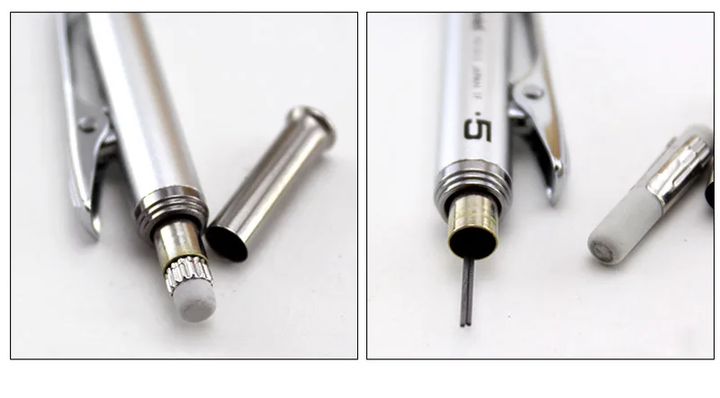 4 Pentel GRAPHGEAR 1000 механические разработки карандаш комплект PG1013/15/17/19(0,3/0,5/0,7/0,9 мм