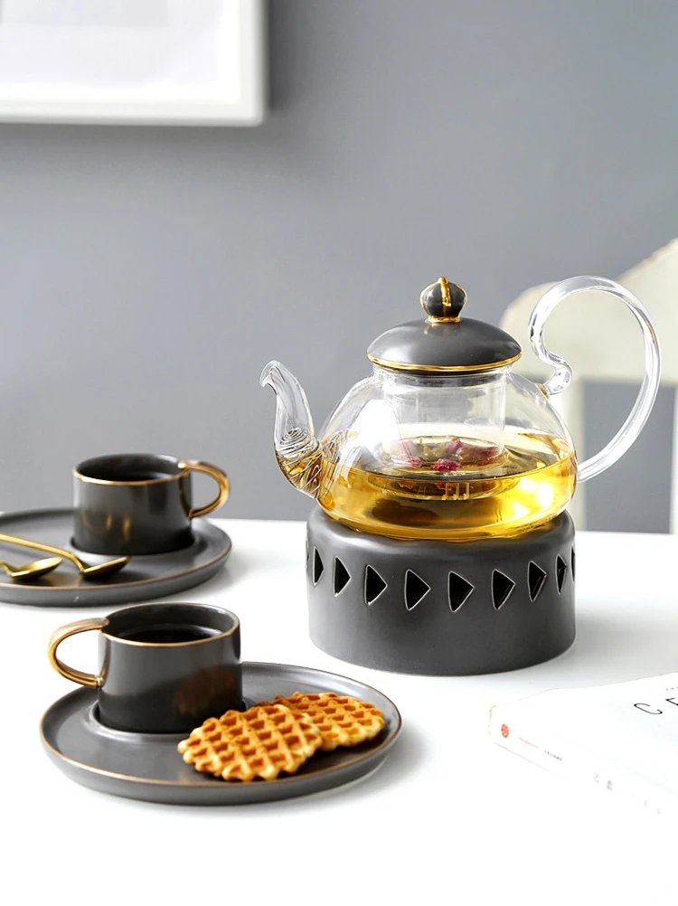 Роскошный креативный Европейский керамический набор кофейных чашек латте