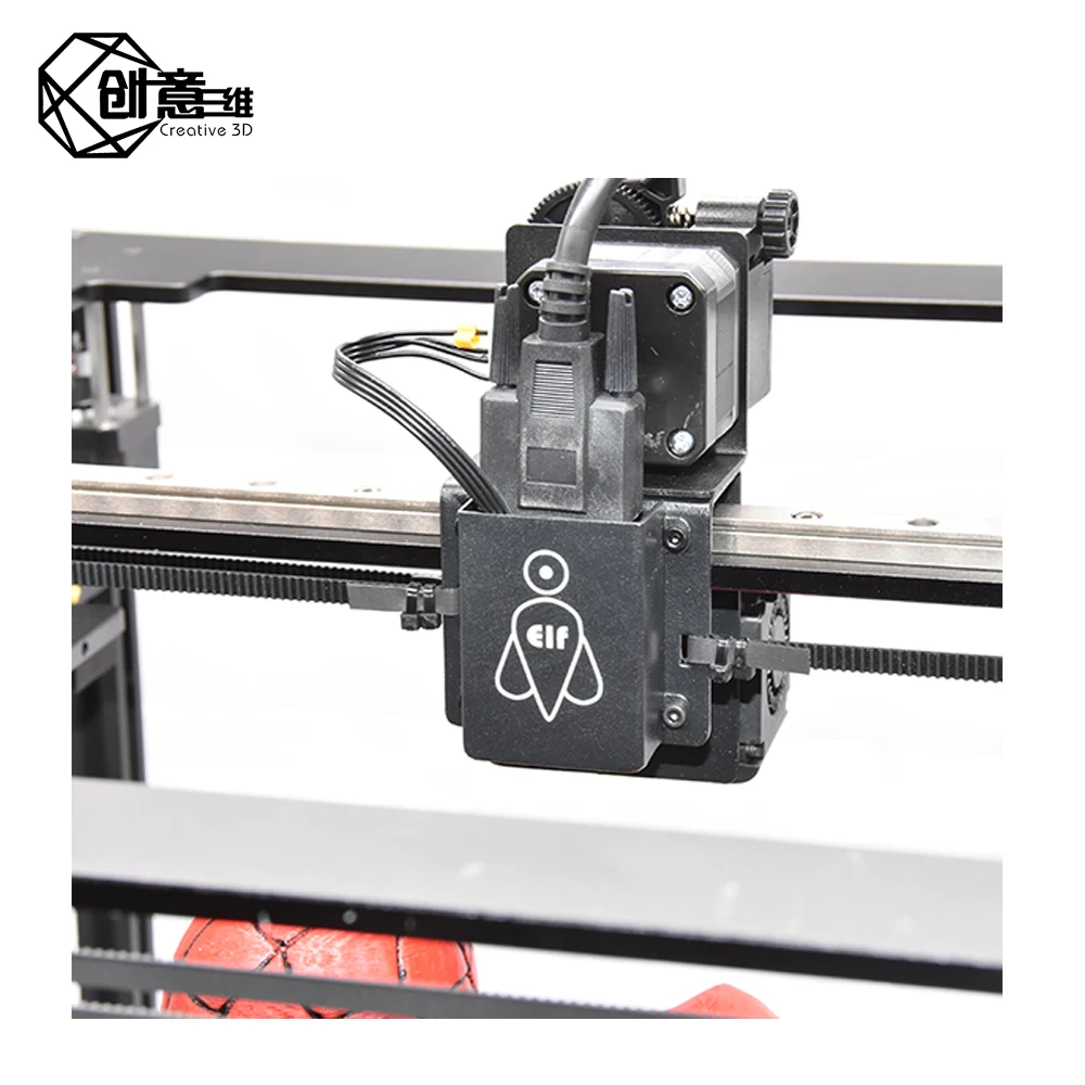 Creative3D BestNew CoreXY Elf двойной Z-Axis 3d Принтер Высокоточный алюминиевый профиль рамка большая площадь FDM