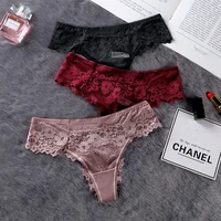 3pcs sexy panties for woman lingerie lady g string lace panties female thongs 2021 new sale free shipping underwear for ladies