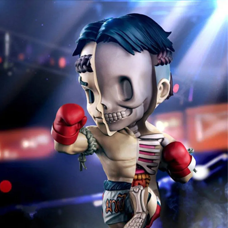 4D XXRAY MASTER MIGHTY JAXX JASON FREENY ARTS скульптура боксерская раздельная статуя пластиковые