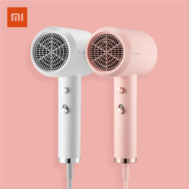 Xiaomi ZHIBAI Анион Фен для волос из алюминиевого сплава воздуховод тела анти горячий 2