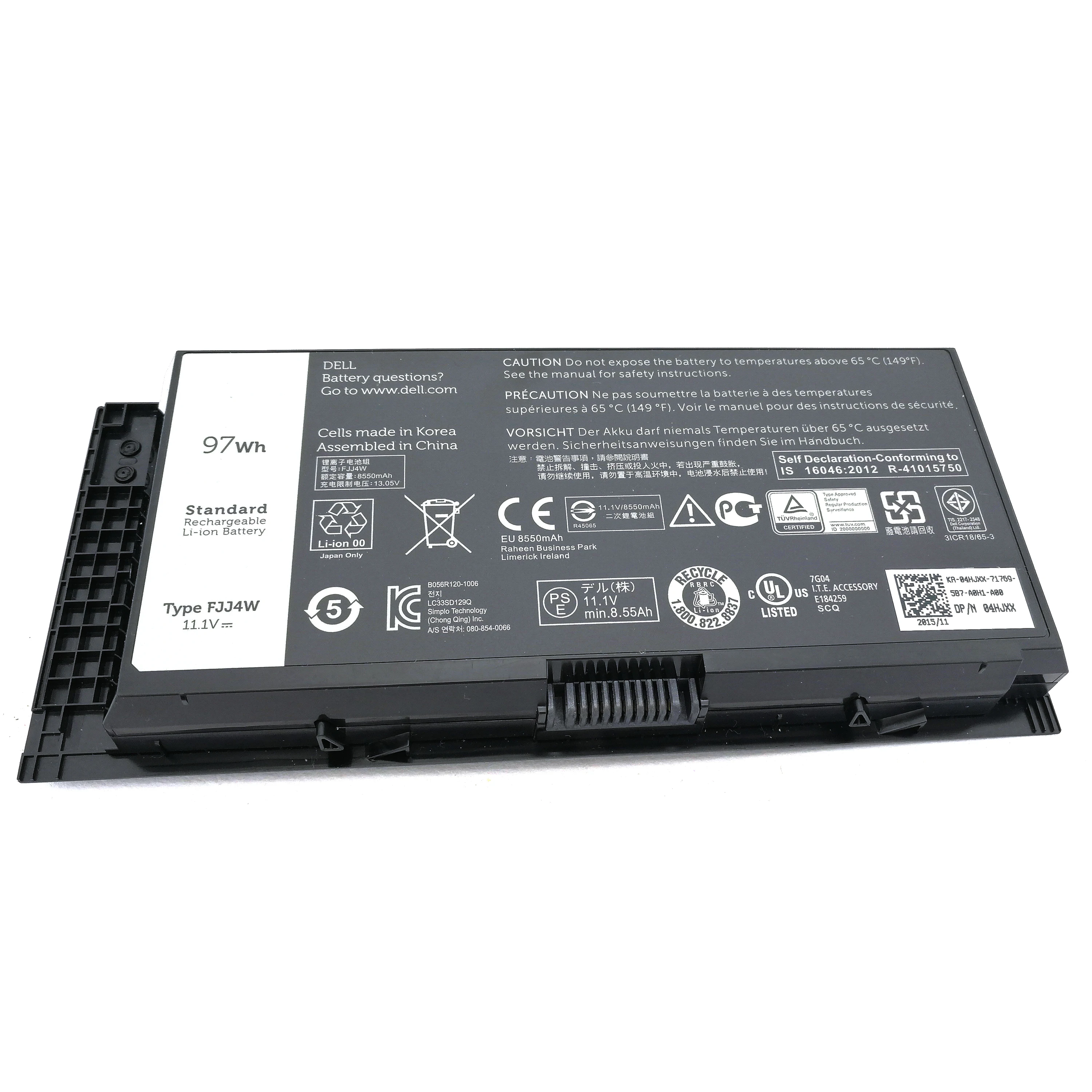 Оригинальный 9cell FJJ4W FV993 Аккумулятор для ноутбука Dell Precision M4600 M4700 M6600 M6700 |