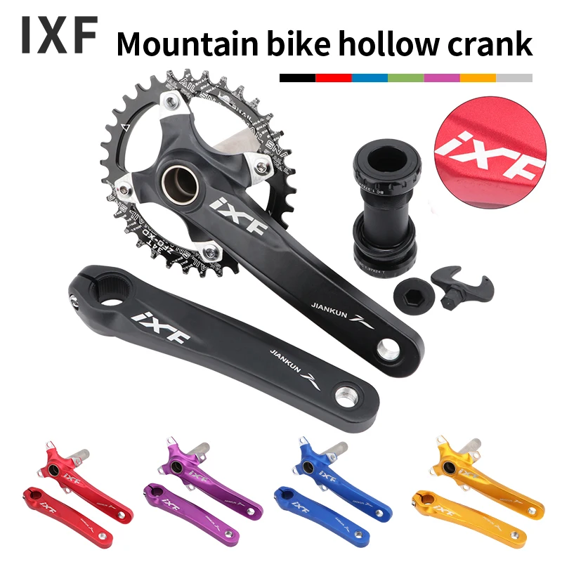IXF велосипедный комплект кривошипов 104 BCD CNC Untralight Кривошип MTB/дорожный велосипед с