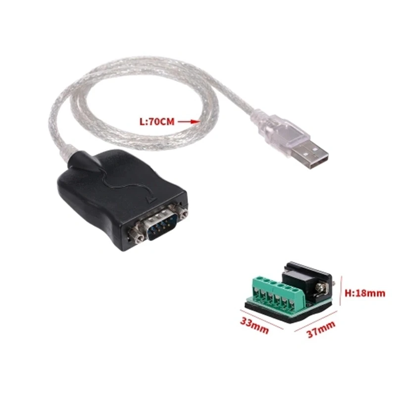 AAAE Top USB2.0 485 Кабель адаптер USB в RS485 последовательный порт устройство конвертер| |