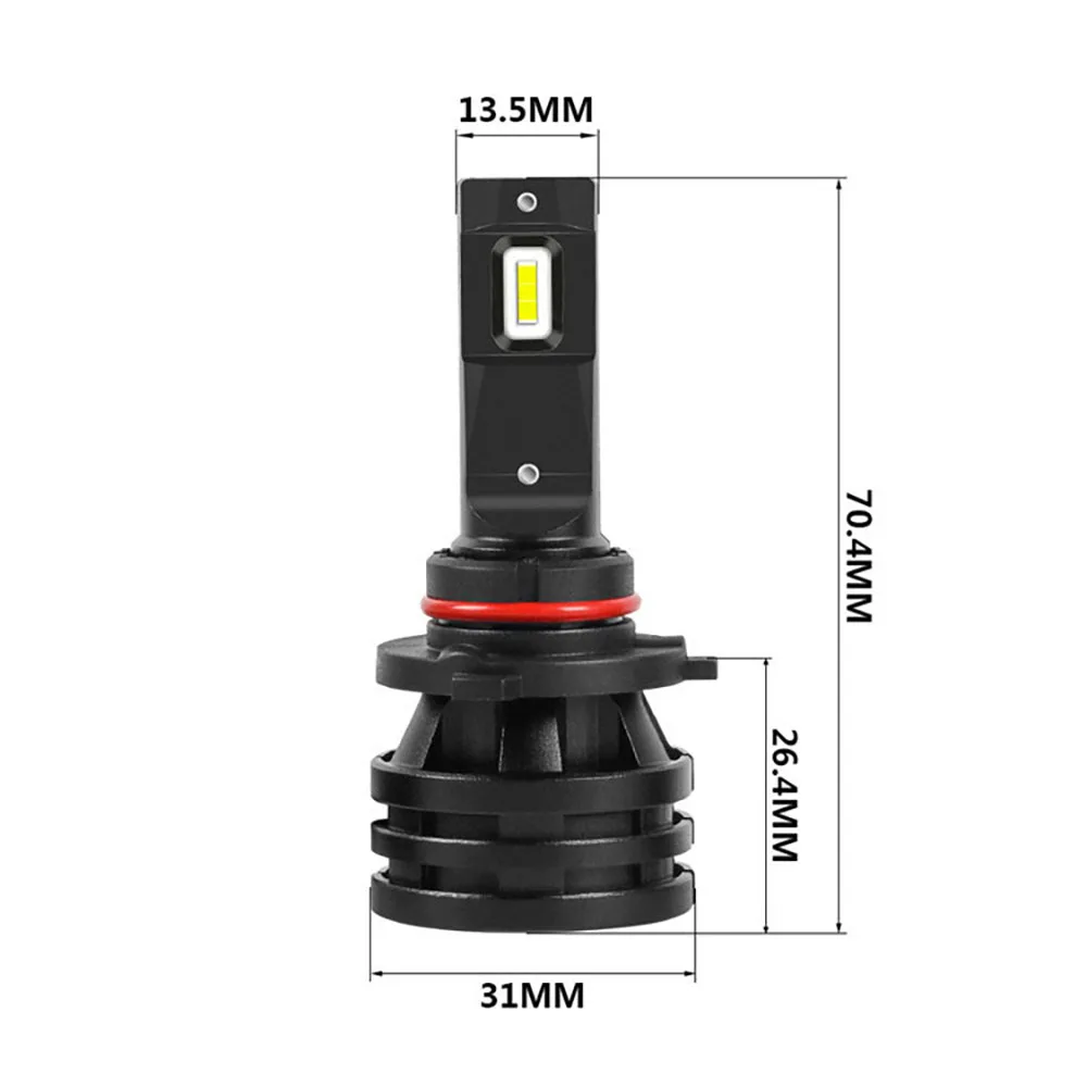 

TiOODRE H4 Automotive LED Headlights Far And Near Light LED Headlight Bulbs 360 Degrees Rotated LED Headlight Conversion Kit