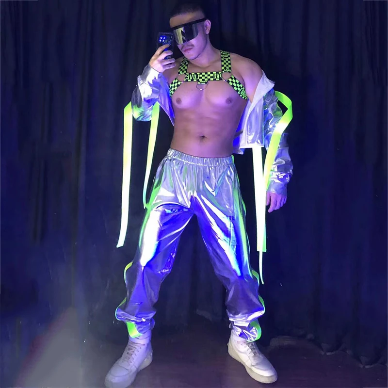 Серебряный набор футуристических технологий мужские сексуальные