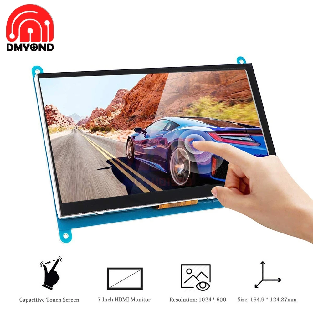 Новый 7 дюймовый емкостный сенсорный экран IPS TFT LCD дисплей HDMI монитор модуль