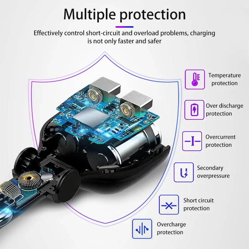 car charger dual usb qc3 quick charge rotation adapter qc 3 0 2 way power socket splitter led display charging for iphone xr xs free global shipping