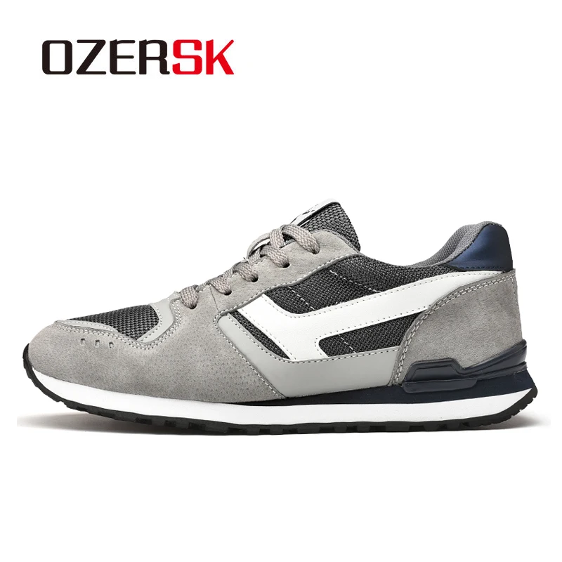 Кроссовки OZERSK мужские сетчатые повседневная обувь для вождения роскошные