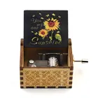 Новый продукт, Музыкальная шкатулка с ручным заводом You are my sunshine, рождественские подарки, подарки на день рождения
