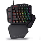 Механическая игровая RGB клавиатура Redragon-Mini K585 42 клавиши с синим переключателем светодиодные клавиши для мобильных игр