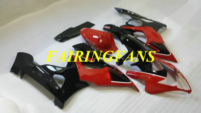 Литьевая форма для мотоцикла обтекатель GSXR1000 K5 05 06 GSXR 1000 2005 2006 Красный Черный