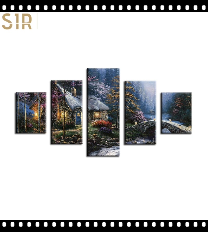 

Плакаты из аниме-фильмов, настенное искусство, 5 шт., Картина на холсте, плакаты, картины, домашний декор, гостиная, HD печатный плакат, настенная живопись