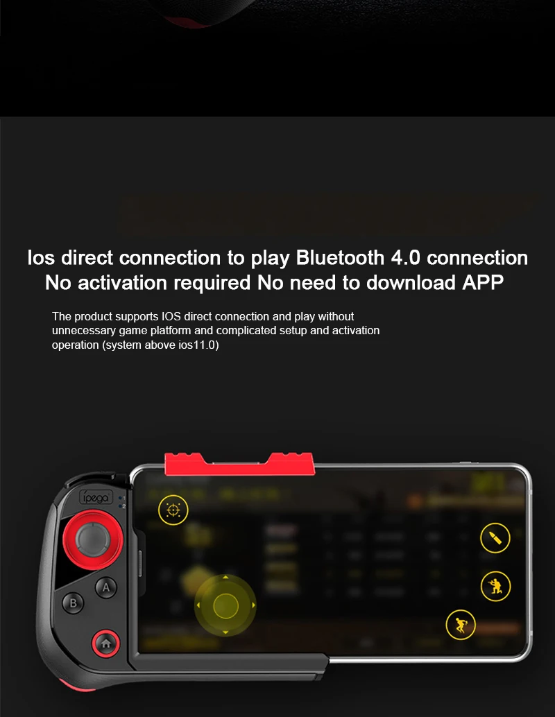 IPega PG 9121 беспроводной Bluetooth игровой контроллер Джойстик мультимедиа геймпад для