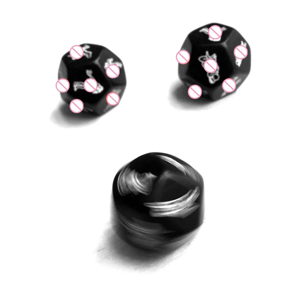 12 Сторон Забавные эротические игральные кости Романтика Любовь Юмор Азартные