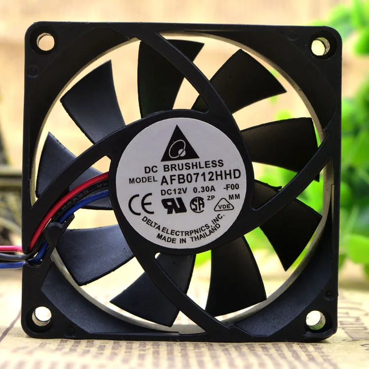 Новый 7020 7CM AFB0712HHD 12V 0.30A охлаждение двигателя|Вентиляторы и наборы| |