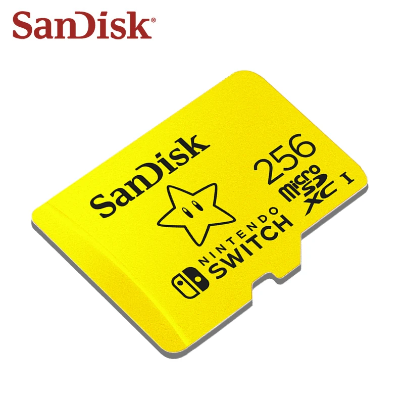 SanDisk NINTENDO SWITCH Micro SD Card 64GB 128GB 256GB micro SDXC UHS-I Memory Card up to 100MB/s TF card for Nintendo Switch