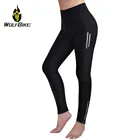 Женские велосипедные брюки WOSAWE, светоотражающие мягкие брюки для горного велосипеда, велосипедные леггинсы, облегающие брюки для горного велосипеда