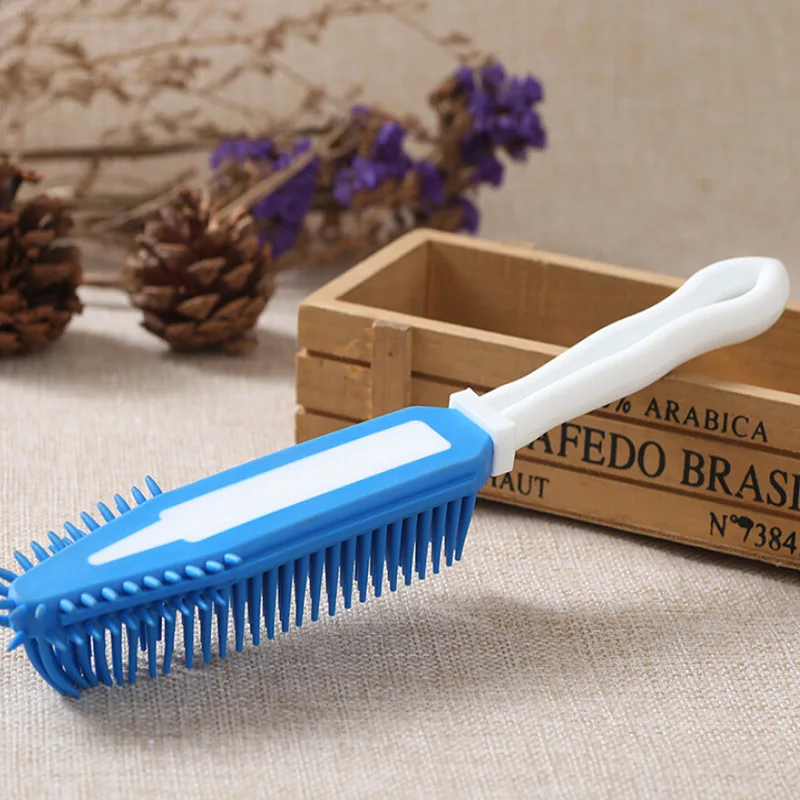 Pet Dog Puppy Cat волос Ванна кисти Comb Мягкие резиновые Sticky Инструмент для мелких
