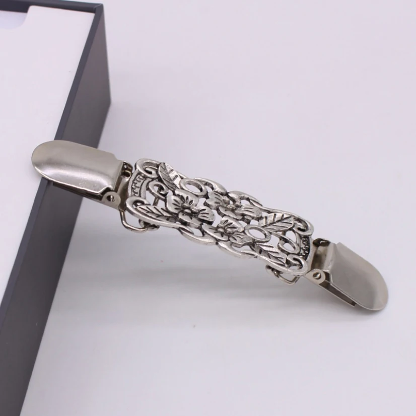 Зажимы канцелярские зажимы для кардиганов винтажные цветочные броши женские