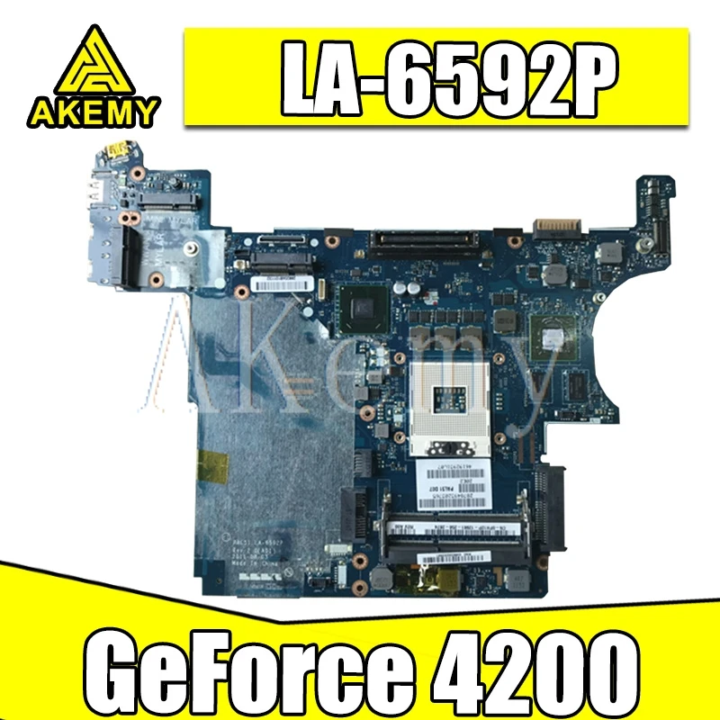 Для For DELL E6420 материнская плата для ноутбука LA-6592P CN-0520H0 0PH12P DDR3 QM67 PAL51