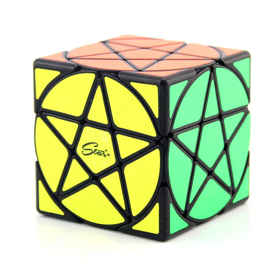 Qiyi Mofangge Pentacle Cube магический куб странной формы черный/Stickerless скоростной кубик
