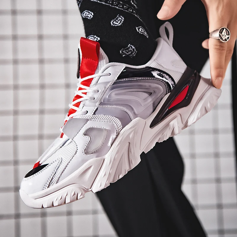 

New Cool Sport Shoe For Men Black White Jogging Shoes Mens Breathable Gym Men Training Shoes Luxury Brand Man Running Shoe