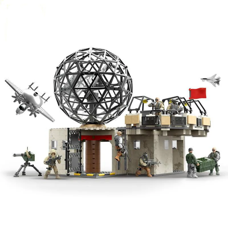 Военные строительные блоки пустыня анти-террор спецназ солдаты экшн-фигурки