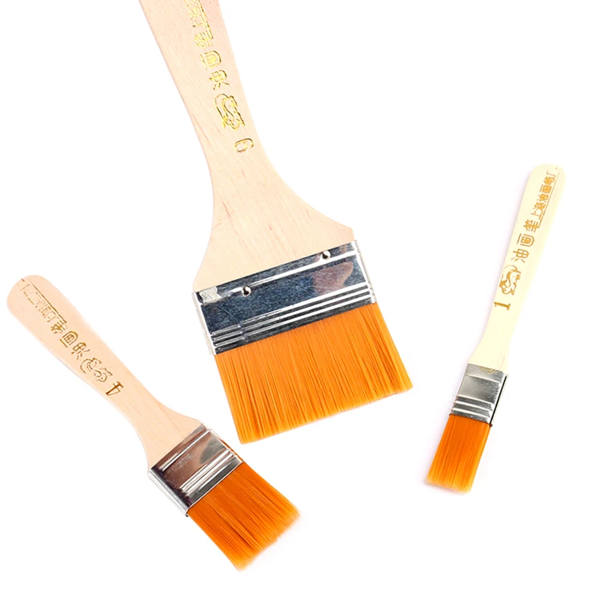 Мягкие нейлоновые кисти для рисования художественные принадлежности студентов