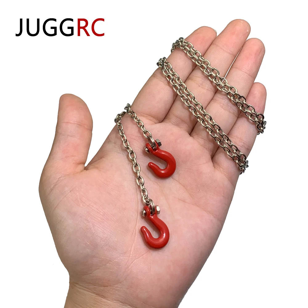 1/10 аксессуары для радиоуправляемых гусеничных автомобилей буксирная цепь с