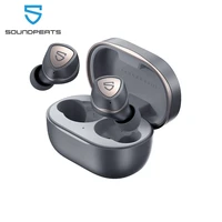 soundpeats sonic bluetooth 5 2 wireless earphones qcc3040 aptx adaptive cvc 8 0 tws mirroring earbuds game mode 45h playtime