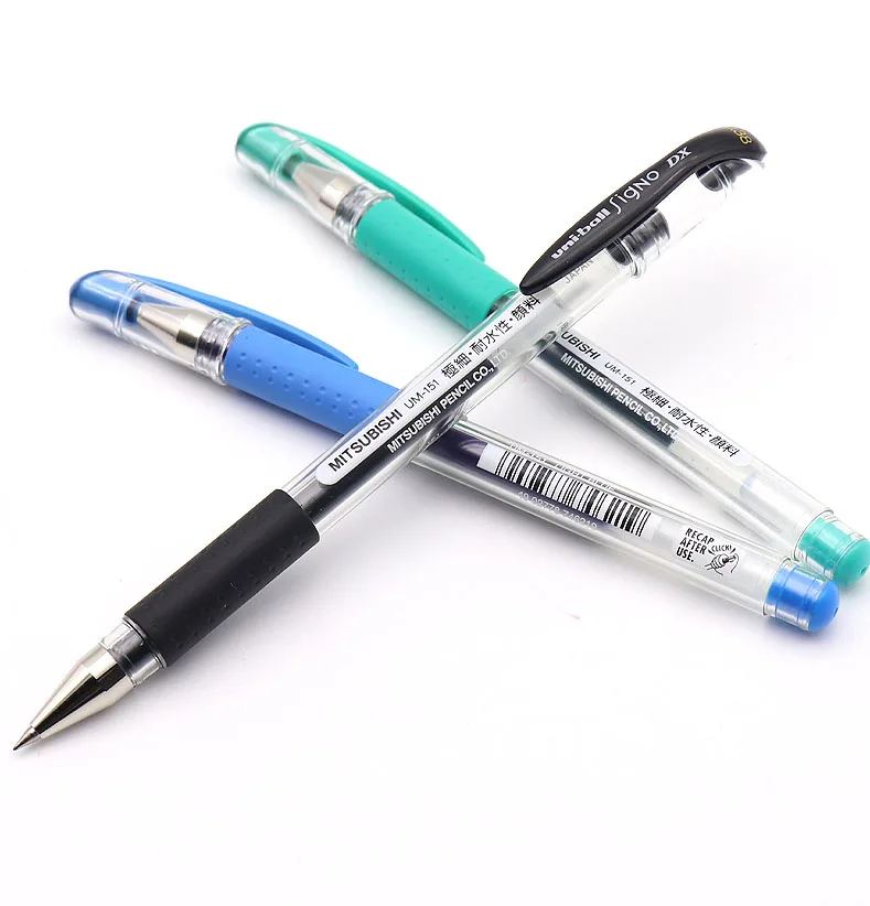 

20pcs Japan Uni Ball Signo UM-151 0.38mm Bullet Point Colorful Gel Ink Pens Signing Pen Business Office Student School Supplies