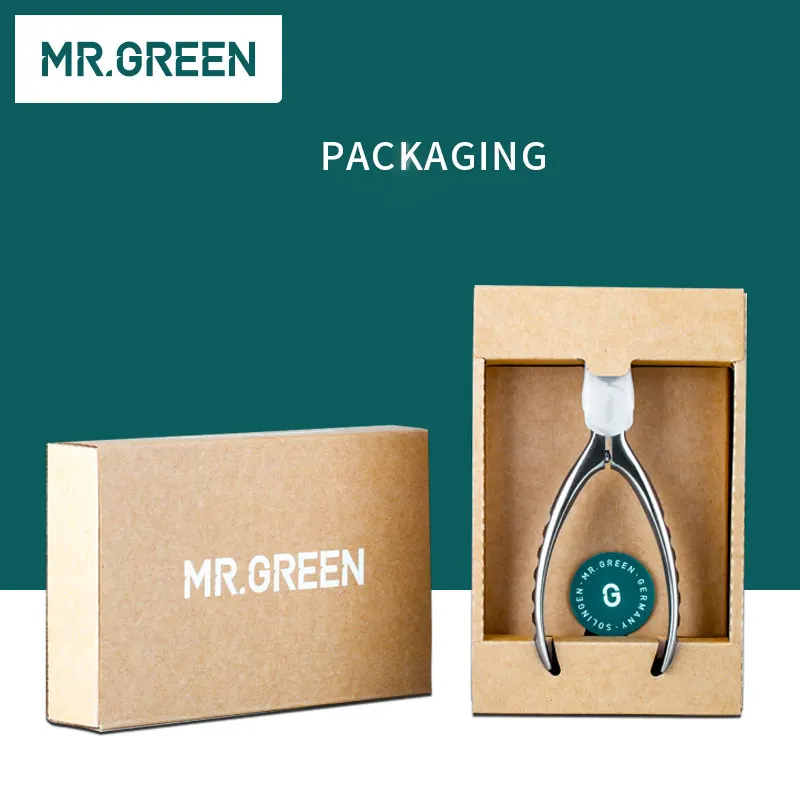 MR.GREEN Высококачественная супер острая машинка для стрижки ногтей из нержавеющей