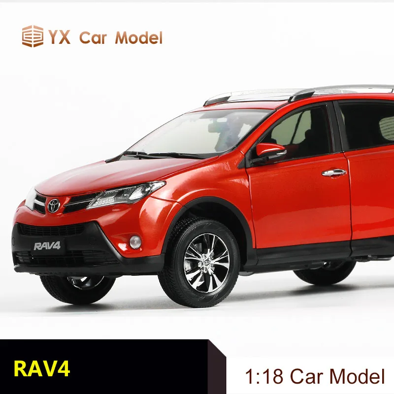 Литой автомобиль 1:18 Модель 2013 Toyota RAV4 модель автомобиля с имитацией сплава