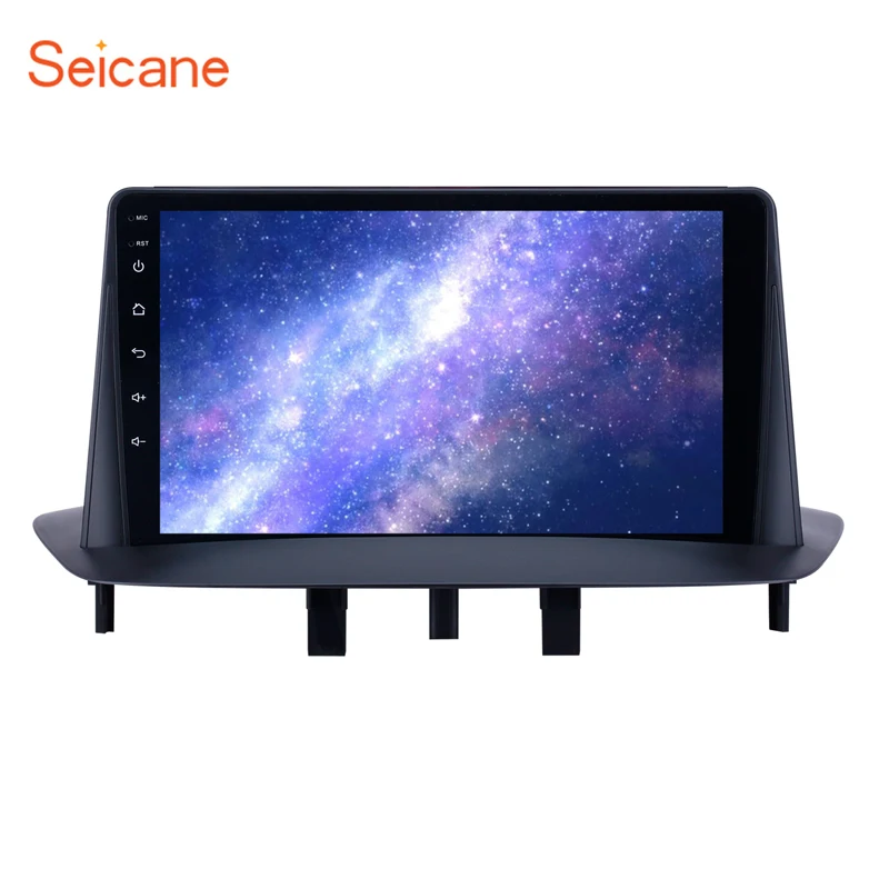 Автомагнитола Seicane 2 Din с GPS навигацией радио Wi Fi Android 10 0 для Renault Megane 3 2009 2010 2011 2012 2013