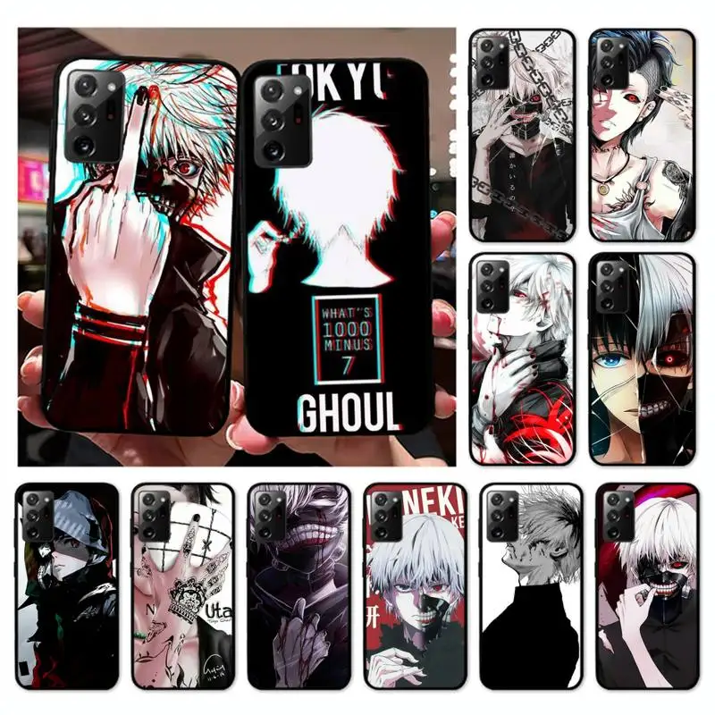 

Hot Anime Tokyo Ghoul Phone Case for Samsung Note 20 Ultra 10 pro lite plus 9 8 5 4 3 M 30s 11 51 31 31s 20 A7