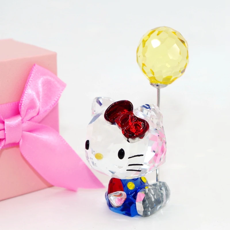 Фигурки прекрасного качества с австрийским кристаллом и мультяшным котом