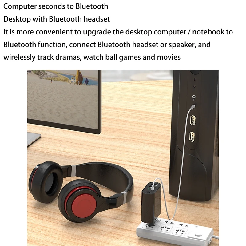 Bluetooth 5 0 аудио приемник передатчик стерео беспроводной адаптер TF/U диск