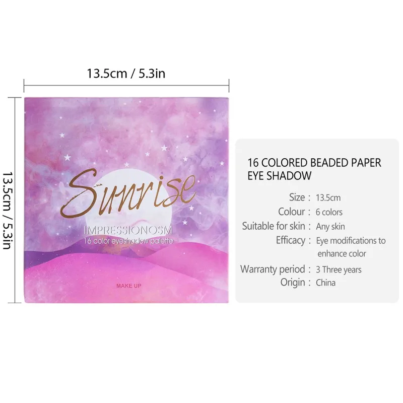 16 цветов длительный легко носить водостойкий мерцающий и украшенный бисером