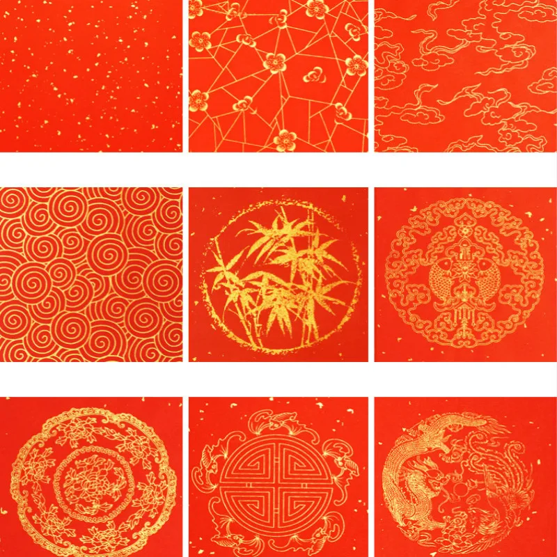 Китайская рисовая бумага 20 листов Xuan s для китайского весеннего фестиваля Couplets